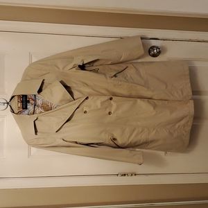 Simon Chang Tan Trench Coat